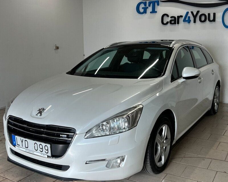 Vit Begagnad 2011 Peugeot 508 Kombi | 69 500 kr (Lite dyr) - Bild 1/4