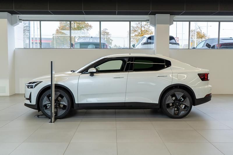 Ny Polestar 2 Long Range Single Motor 11 kW (15 HK) 2026 Vit Halvkombi