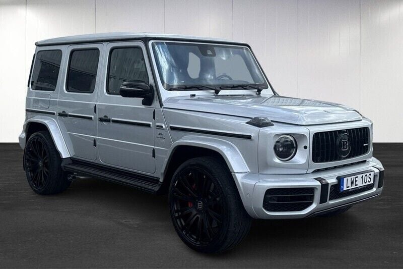 Begagnad Mercedes G63 AMG Premium Plus 585 HK (430 kW) 2019 Silver SUV