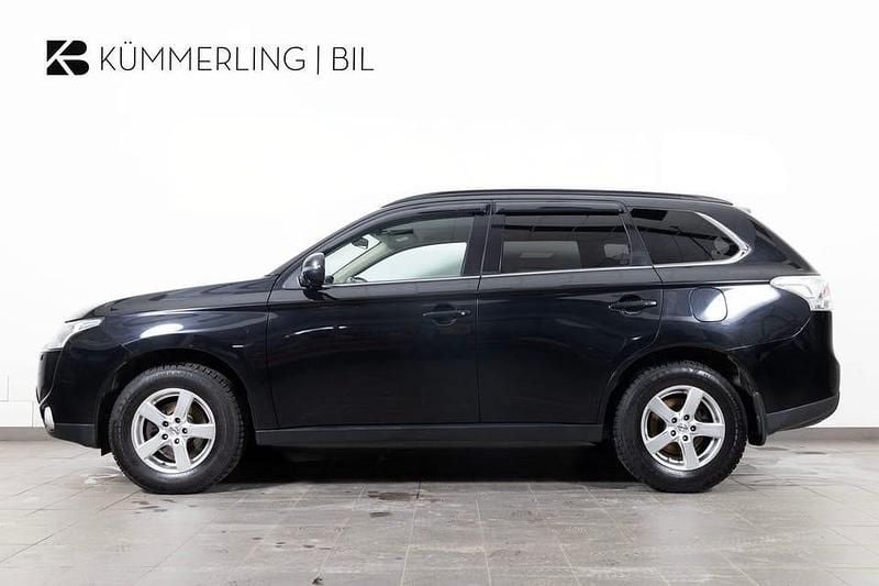 Begagnad Mitsubishi Outlander 151 HK (111 kW) 2012 Svart SUV