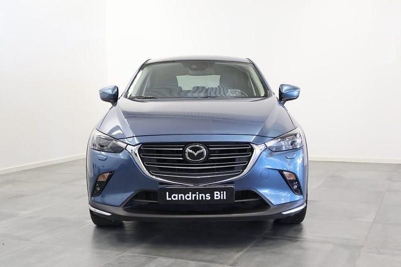 Begagnad Mazda CX-3 Optimum 150 HK (110 kW) 2018 Blå SUV