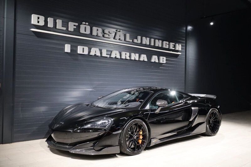 Svart Begagnad 2018 McLaren 600LT Sportkupé | 2 495 000 kr - Bild 1/4