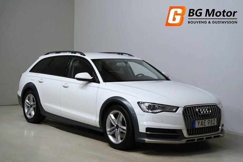 Begagnad Audi A6 Allroad Sport 218 HK (160 kW) 2015 Vit Kombi