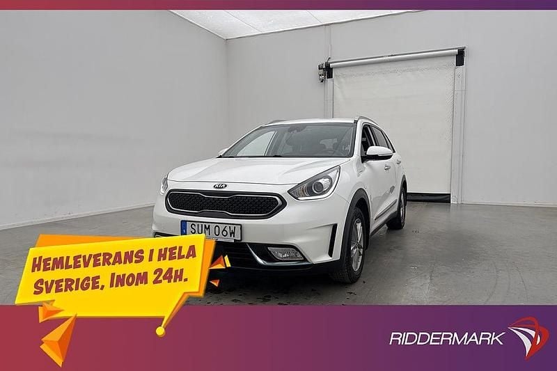 Vit Begagnad 2019 Kia Niro Advance SUV | 169 800 kr (Marknadspris) - Bild 1/3