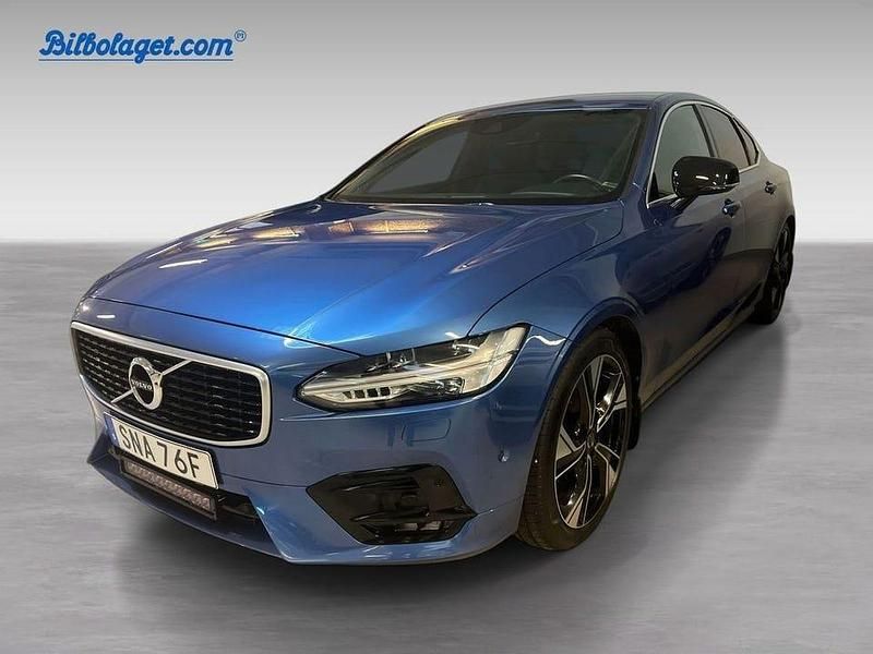 Blå Begagnad 2019 Volvo S90 R-Design Sedan | 325 000 kr (Dyr) - Bild 1/4