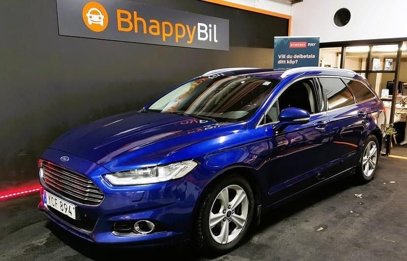 Blå Begagnad 2016 Ford Mondeo Business Edition Kombi | 104 900 kr (Bra pris) - Bild 1/4