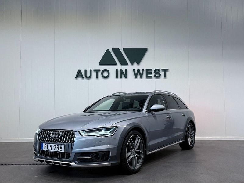 Grå Begagnad 2018 Audi A6 Allroad Sport Kombi | 249 900 kr (Marknadspris) - Bild 1/4