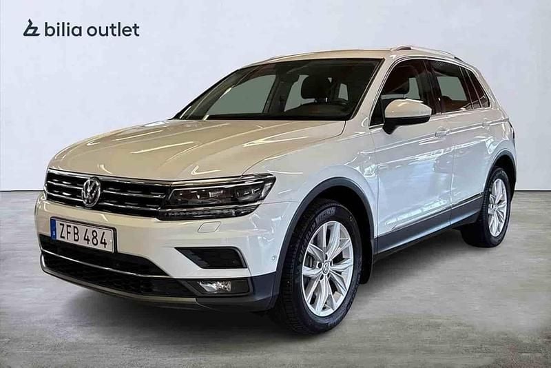 Vit Begagnad 2018 VW Tiguan SUV | 219 900 kr (Marknadspris) - Bild 1/1