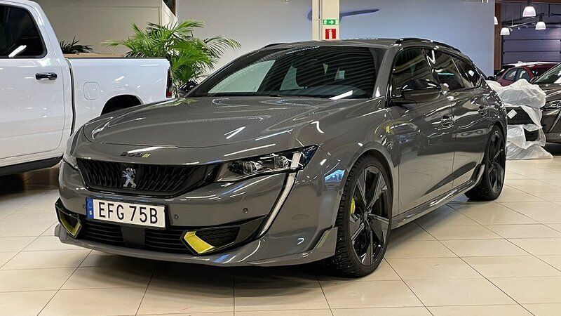 Grå Begagnad 2021 Peugeot 508 Peugeot Sport Engineered Kombi | 449 900 kr - Bild 1/3