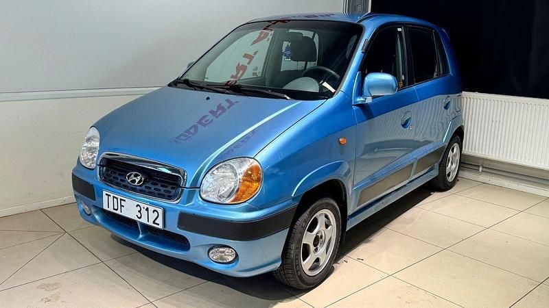 Begagnad Hyundai Atos Prime 59 HK (43 kW) 2001 Blå Halvkombi