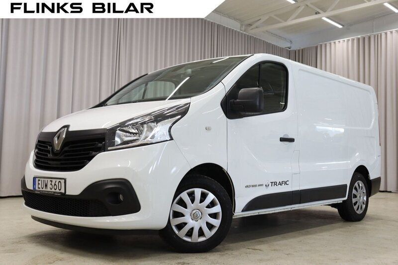 Vit Begagnad 2017 Renault Trafic Van | 169 900 kr (Marknadspris) - Bild 1/4