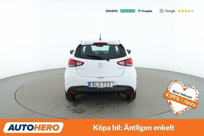 Begagnad Mazda 2 91 HK (66 kW) 2018 Vit Halvkombi