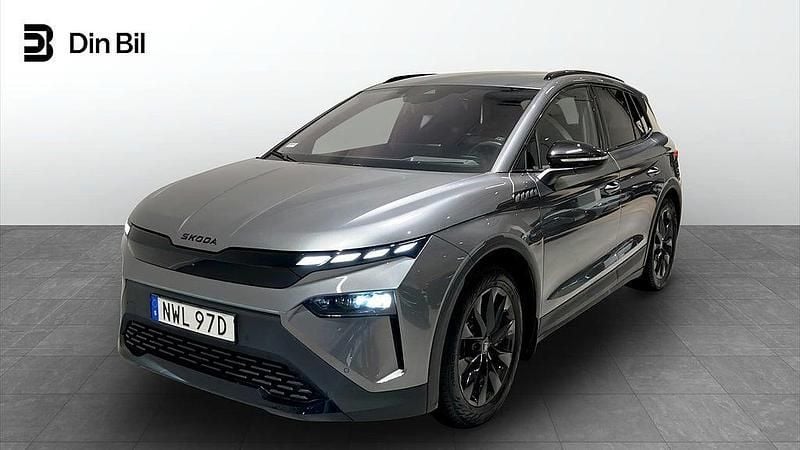 Grå Begagnad 2025 Skoda Elroq SportLine SUV | 529 900 kr - Bild 1/4