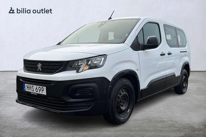 Vit Begagnad 2019 Peugeot Rifter Minibuss | 169 900 kr (Marknadspris) - Bild 1/3