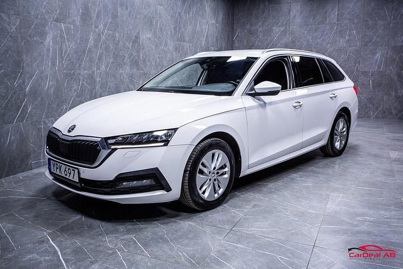 Begagnad Skoda Octavia 150 HK (110 kW) 2022 Vit Kombi