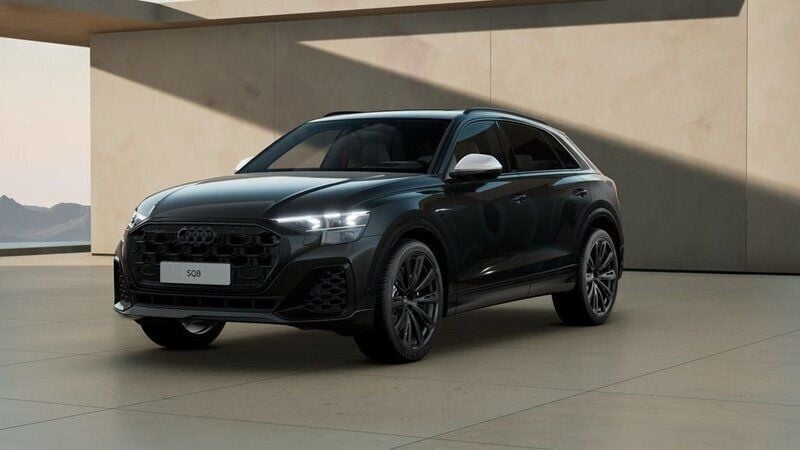 Svart (mytsvart metallic) Ny 2025 Audi Q8 Design SUV | 1 497 000 kr - Bild 1/4