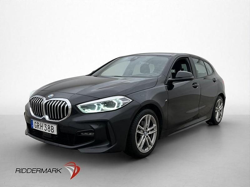 Begagnad BMW 118 M Sport 136 HK (100 kW) 2020 Svart Halvkombi