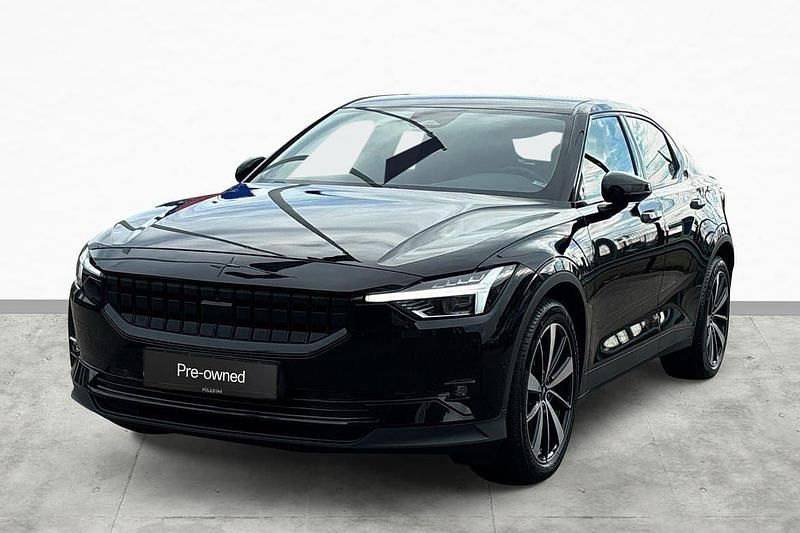 Svart Begagnad 2021 Polestar 2 Long Range Dual motor Sedan | 379 900 kr (Marknadspris) - Bild 1/3