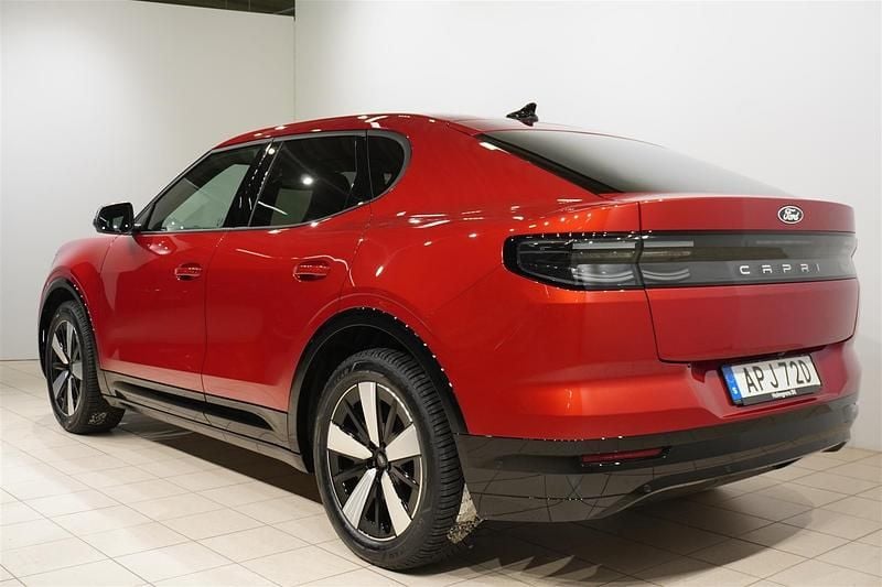 Ny Ford Capri Premium 250 kW (340 HK) 2025 Röd/orange Halvkombi