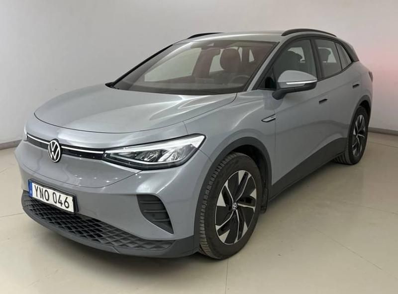 Grå Begagnad 2021 VW ID.4 Pro Performance SUV | 209 900 kr (Bra pris) - Bild 1/4