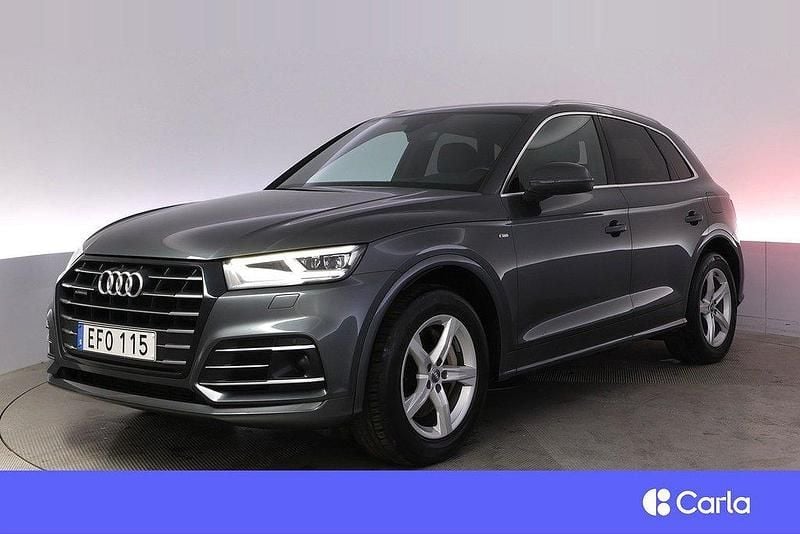 Grå Begagnad 2020 Audi Q5 S-Line SUV | 335 900 kr (Bra pris) - Bild 1/4