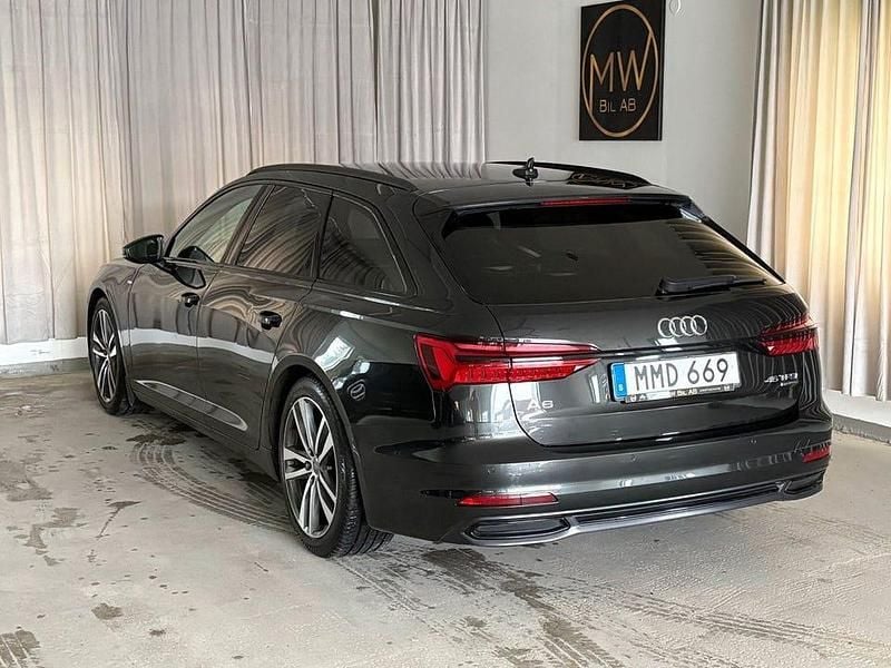 Begagnad Audi A6 S-Line 245 HK (180 kW) 2019 Grå Kombi