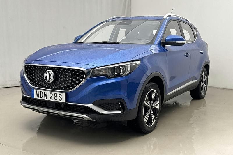 Blå Begagnad 2021 MG ZS | 180 900 kr - Bild 1/4