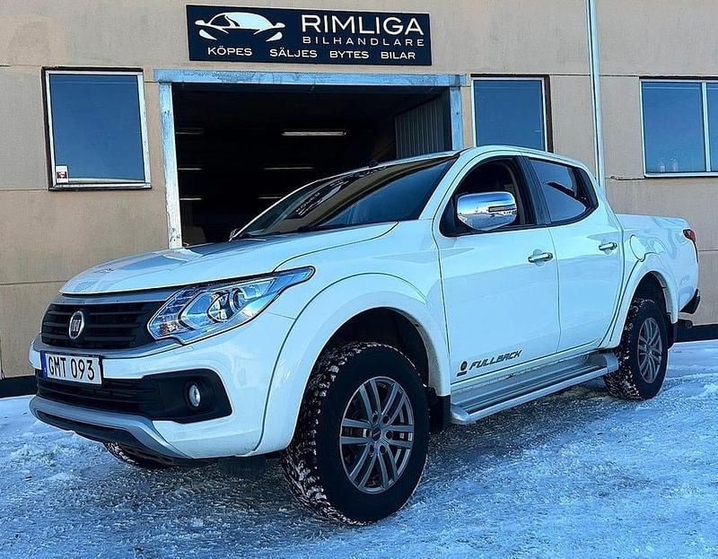 Vit Begagnad 2018 Fiat Fullback Pickup | 179 900 kr (Superpris) - Bild 1/4