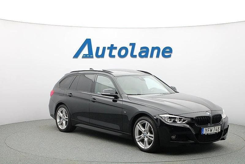 Begagnad BMW 320 M Sport 190 HK (139 kW) 2018 Svart Kombi