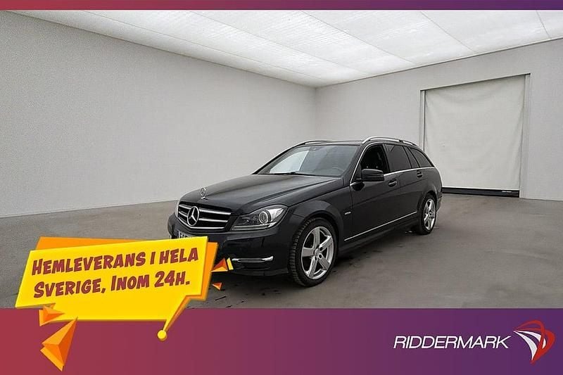 Svart Begagnad 2014 Mercedes C220 AMG Kombi | 139 800 kr (Superpris) - Bild 1/3
