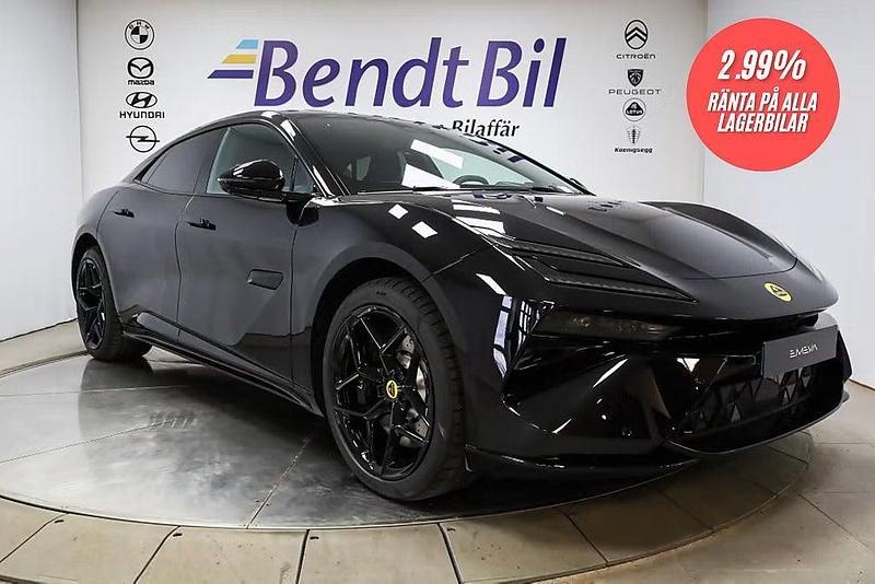 Ny Lotus Emeya 450 kW (612 HK) 2025 Stellar black Halvkombi