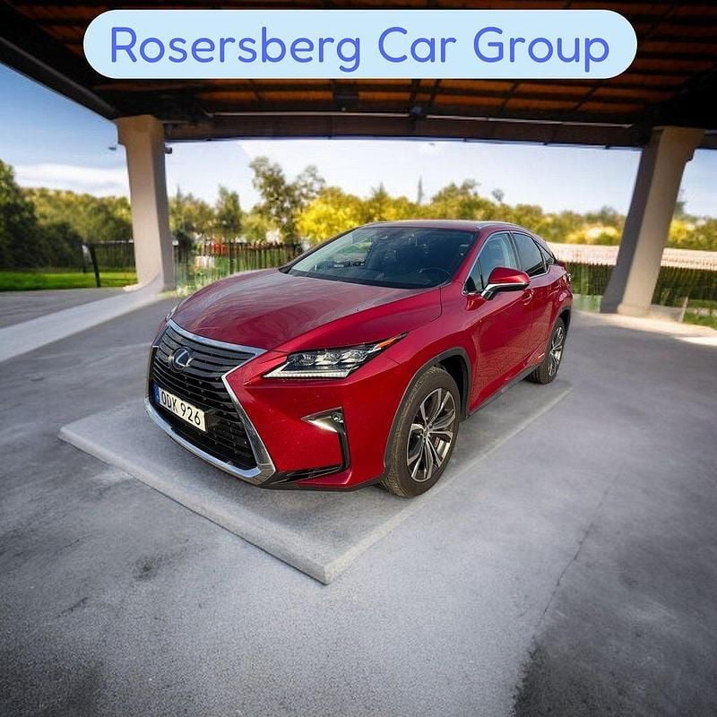 Röd Begagnad 2016 Lexus RX450h Executive Line SUV | 349 875 kr (Lite dyr) - Bild 1/4