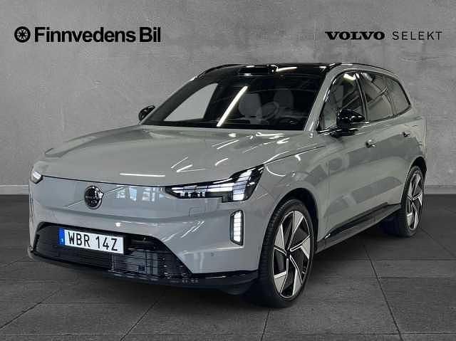 Grå Begagnad 2024 Volvo EX90 Performance SUV | 969 000 kr (Marknadspris) - Bild 1/3