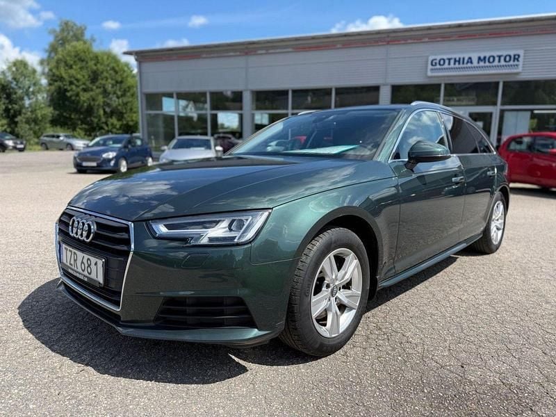Grön (grön metallic) Begagnad 2016 Audi A4 Proline Kombi | 169 900 kr (Bra pris) - Bild 1/4
