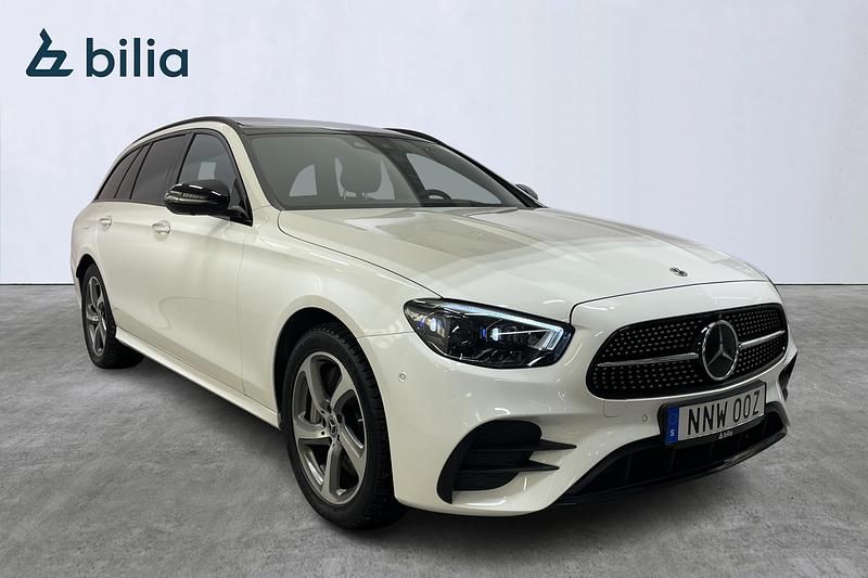 Begagnad Mercedes E300 AMG 310 HK (228 kW) 2023 Vit Kombi