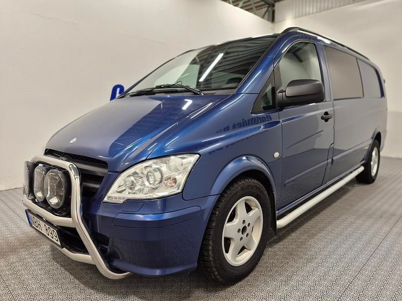 Blå metallic Begagnad 2013 Mercedes Vito Minibuss | 85 000 kr (Bra pris) - Bild 1/4