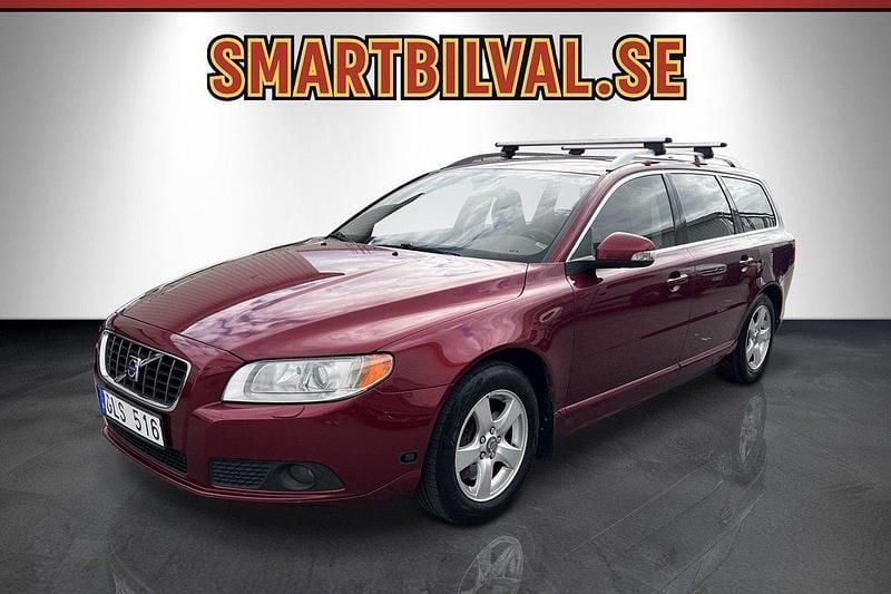 Röd Begagnad 2008 Volvo V70 Summum Kombi | 69 900 kr - Bild 1/4
