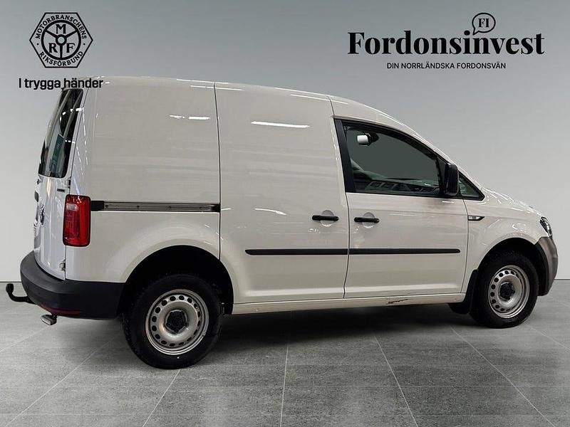 Begagnad VW Caddy 122 HK (89 kW) 2019 Vit Minibuss