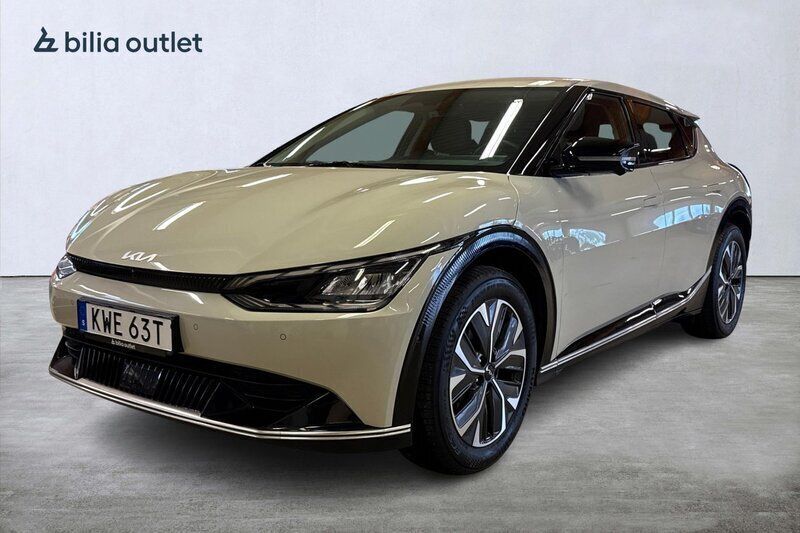 Grå Begagnad 2023 Kia EV6 3 SUV | 419 900 kr (Bra pris) - Bild 1/3