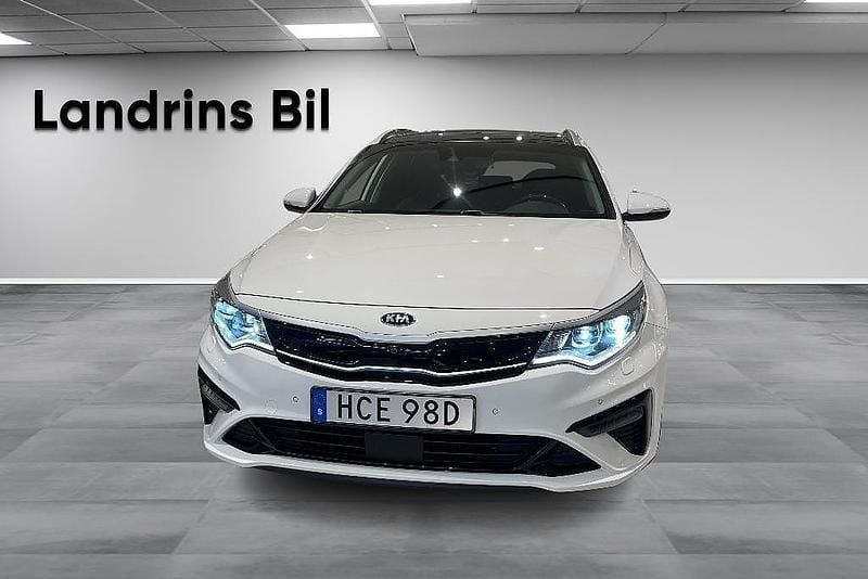 Begagnad Kia Optima Hybrid Advance 2020 Vit Sedan
