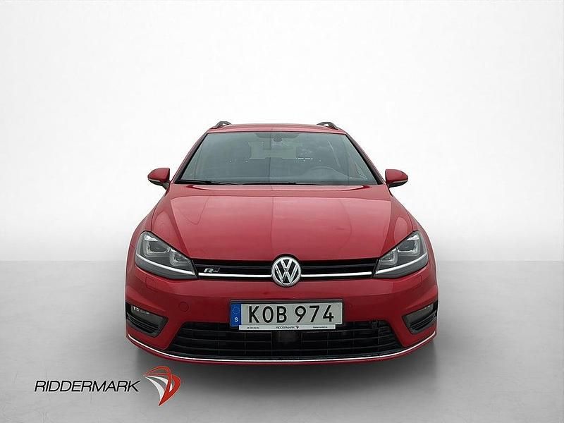 Begagnad VW Golf VII R-line 150 HK (110 kW) 2015 Röd Kombi