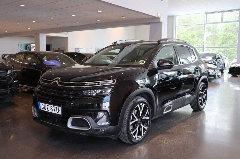 Svart Begagnad 2021 Citroën C5 Aircross Shine SUV | 239 900 kr (Bra pris) - Bild 1/4