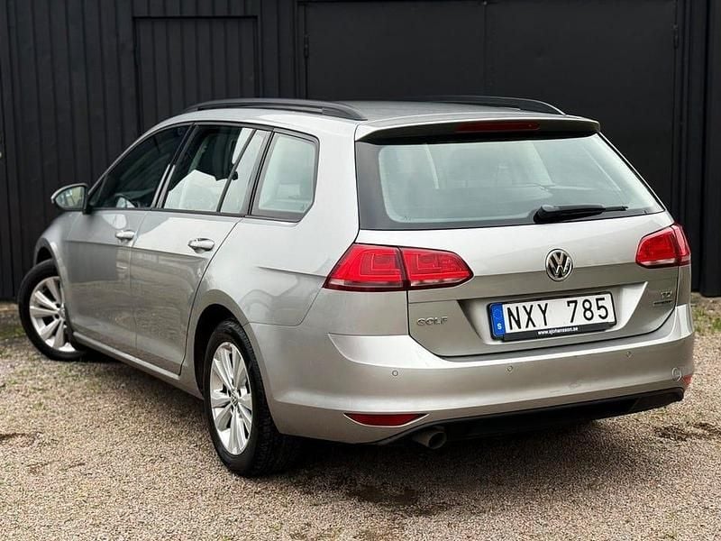 Begagnad VW Golf VII 105 HK (77 kW) 2013 Silver Kombi
