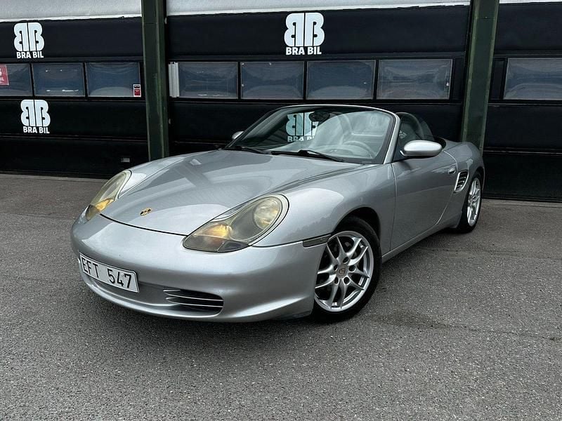 Silver Begagnad 2003 Porsche Boxster Cab | 149 900 kr - Bild 1/4