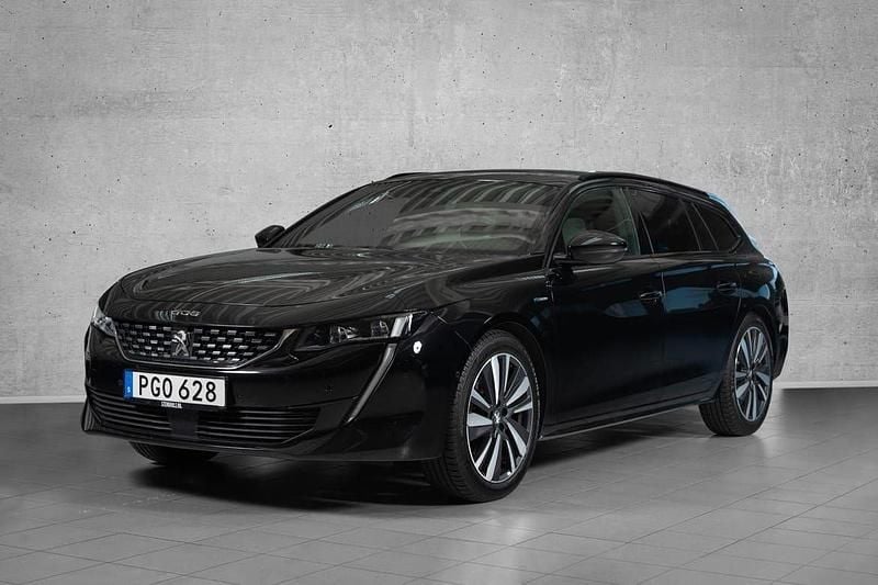 Svart Begagnad 2020 Peugeot 508 Kombi | 209 000 kr (Marknadspris) - Bild 1/4