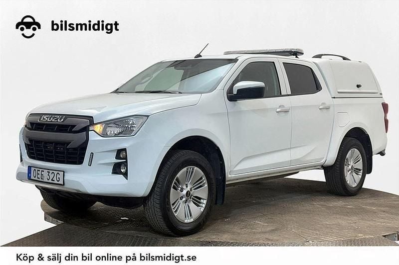 Vit Begagnad 2021 Isuzu D-Max Pickup | 431 900 kr (Superpris) - Bild 1/3