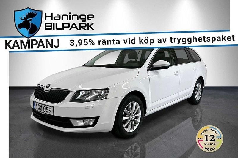 Vit Begagnad 2016 Skoda Octavia Kombi | 99 900 kr (Marknadspris) - Bild 1/1