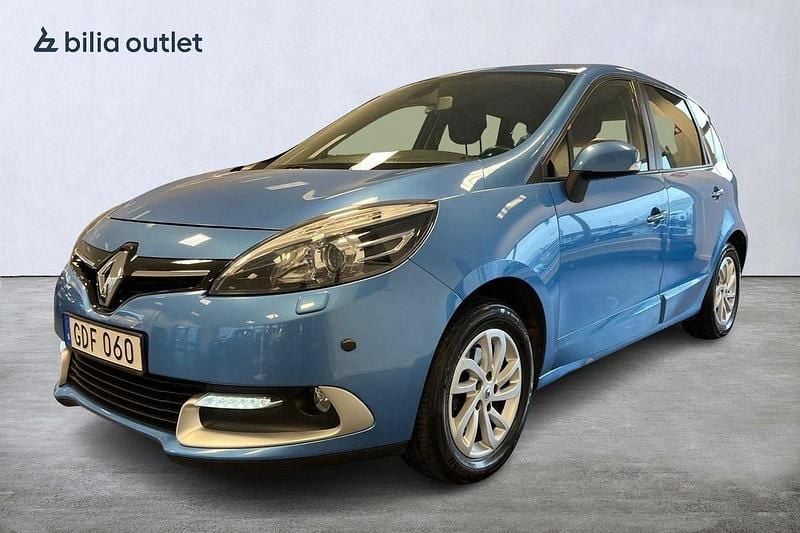 Mörkblå Begagnad 2014 Renault Grand Scénic III Minibuss | 59 000 kr - Bild 1/3