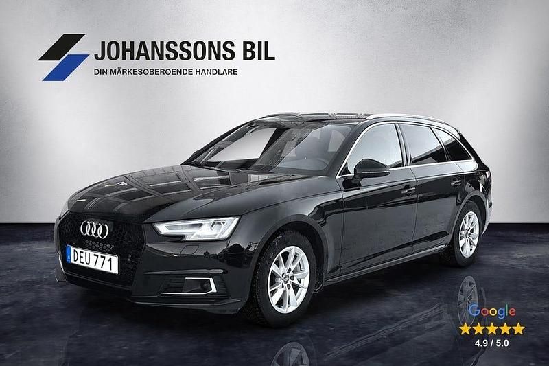 Svart Begagnad 2018 Audi A4 Proline Kombi | 209 900 kr (Marknadspris) - Bild 1/4