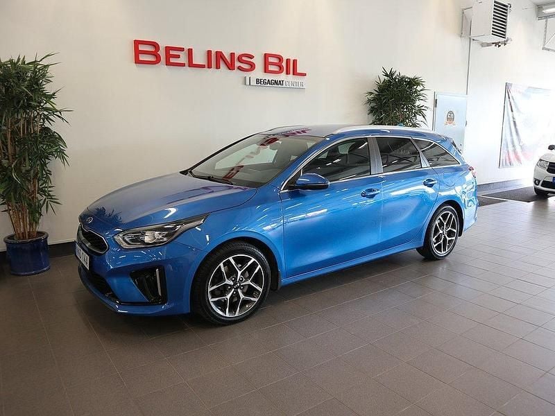 Blå Begagnad 2019 Kia Ceed GT-Line Kombi | 209 500 kr (Marknadspris) - Bild 1/4